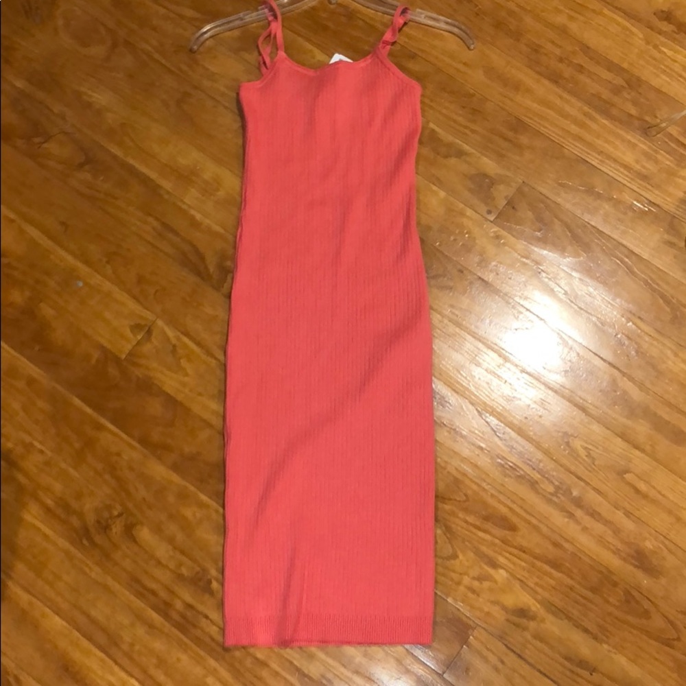 New coral dress